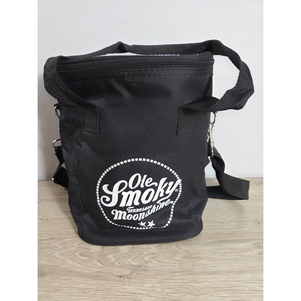 Ole Smoky Distillery Moonshine Soft Cooler Black Insulated‎ Bag Smokey Mountains